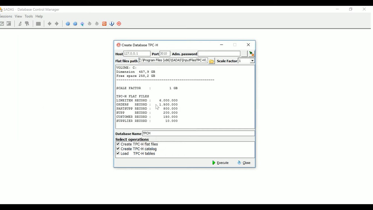 screenshot of Sadas Engine